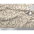 thumbnail image 2 of Soimoi White Moss Georgette Fabric Tools Hardware Fabric Prints By Yard 42 Inch Wide, 2 of 3