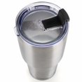 thumbnail image 2 of Couvercles pour Gobelets de 30 oz, Compatibles avec YETI Rambler, Ozark Trail, Old Style Rtic et Plus, Lot de 3 Couvercles Anti-Déversement et Résistants aux Éclaboussures pour Gobelets Tasses (Noir), 2 of 7