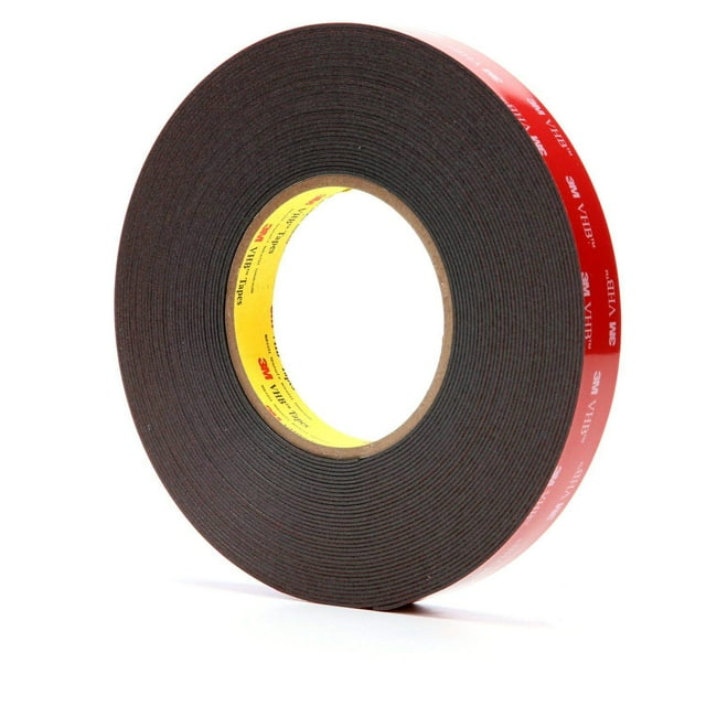 Cinta de espuma acrílica 3M VHB Tape 5952 de doble cara, cinta de montaje industrial, 3/4 de pulgada