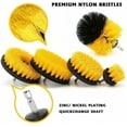 thumbnail image 3 of Drill Brush Attachments Power Cleaning Kit Scrubber Brush for Carpet, Car 5 Pack, 3 of 5