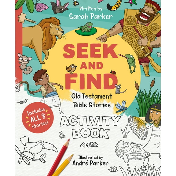 Seek and Find Seek and Find: Old Testament Activity Book: Discover All about Our Amazing God!, (Paperback)