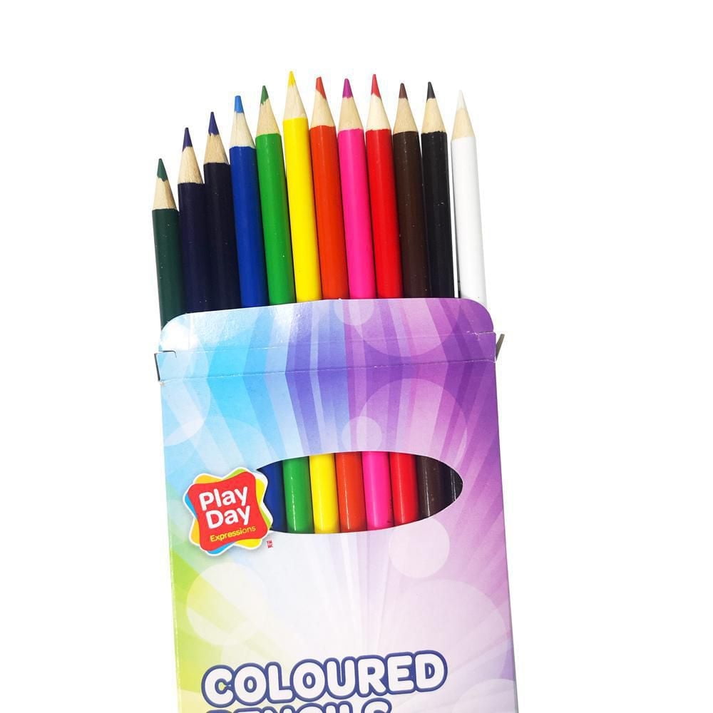PEN+GEAR  12 Crayons De Couleur emballés dans une boîte en papier 12CT CRAYONS DE COULEUR