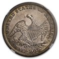 thumbnail image 3 of 1838 Reeded Edge Half Dollar MS-62 NGC (Toned), 3 of 3