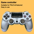 thumbnail image 4 of Controlador Consola Giroscopio 6 Ejes Doble Vibración Compatible Con Dientes para PS4 Azul, 4 of 9