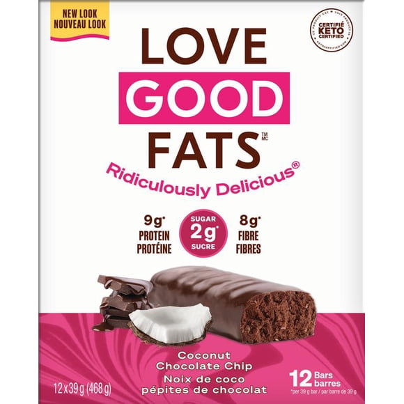 Love Good Foods - Snack Bars Coconut Chocolate Chip, 39g