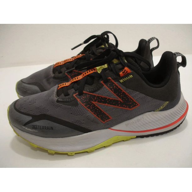 Men's sz 8 4E Extra-Wide New Balance Nitrel V4 MTNTRGY4 Trail Running Shoes Grey