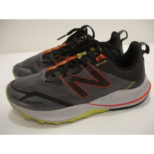 Men's sz 8 4E Extra-Wide New Balance Nitrel V4 MTNTRGY4 Trail Running Shoes Grey