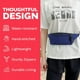 thumbnail image 3 of Bolso deportivo de un solo hombro, resistente al agua, estilo informal, para teléfono móvil, color azul, 3 of 5
