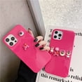 thumbnail image 2 of Funda de teléfono para niñas, bonita funda de teléfono con dibujos animados de oso de fresa para Iphone 14 Pro 13 Pro 12 zhangyuxiang LED, 2 of 2
