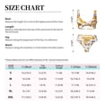 thumbnail image 2 of Kdxio Honey Bee Set Print Women's 2 Piece High Waisted Wrap Spaghetti Strap Summer Swimsuit Bikini Set-X-Large, 2 of 5