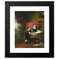 thumbnail image 2 of William Collins 12x14 Black Modern Framed Museum Art Print Titled - Lord Charles (1813-1894) and Lord Thomas (1813-1882) Pelham Clinton, Twin Sons of the 4th Duke of Newcastle-Under-Lyne (1818), 2 of 5
