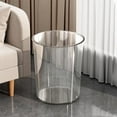 thumbnail image 6 of Deeceymbur Garbage Cans Transparent Acrylic Living Room Trash Can with Wake Up Feature for Kitchen Bathroom Suitable for Household Office Clear-S, 6 of 6