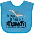 thumbnail image 3 of Inktastic Flying Pterodactyl Boys or Girls Baby Bib, 3 of 4