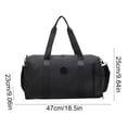 thumbnail image 4 of Sentmoon Large Capacity Travel Bag Multi-Functional Sports Fitness Wet Dry Separation Swimming Bag Perfect for Short Trips Sports Activities Organized Practical Storage, 4 of 7