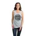 thumbnail image 2 of Thread Tank BOO! Yall Women's Sleeveless Muscle Tank Top Sport Grey Medium, 2 of 4