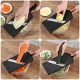 Easy Vegetable Chopper Omelet Microwaveable Courgette Corn Dog Holder for Fryer 4 in 1 Kitchen