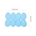 thumbnail image 2 of Easter Theme Egg Keychain Mold Easter Egg Key Ring Mold Diy Hanging Decoration Mold, 2 of 8