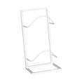 thumbnail image 1 of S SERENABLE Basketball Ball Storage Rack 2 Layer Metal Balls Storage Rack for Basketball white, 1 of 9