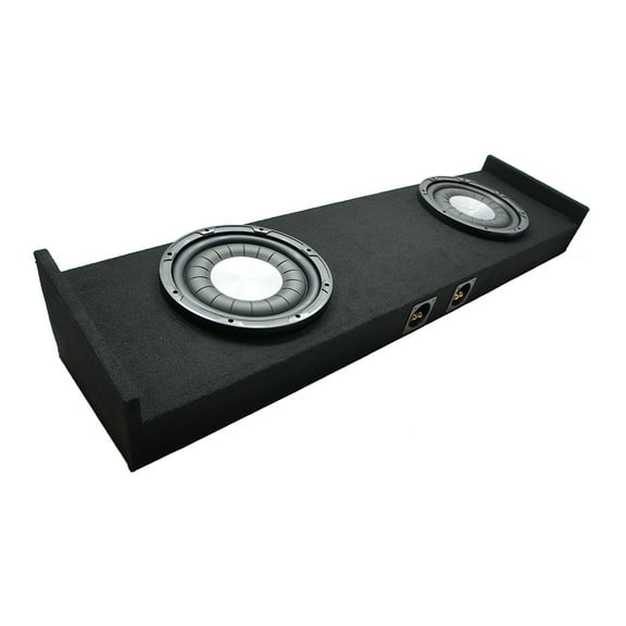 2015 - 2025 Ford F150 Super Crew Harmony HA-F104 Dual 10" Custom Sub Box 2 Ohm New