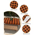 thumbnail image 4 of Fall Tablecloth Orange Pumpkin Square Table Cloth 60x60 Inch Autumn Maple Leaves Tablecloths Thanksgiving Holiday Decorative Table Cover for Dining Table Holiday Party Indoor Outdoor, 4 of 5