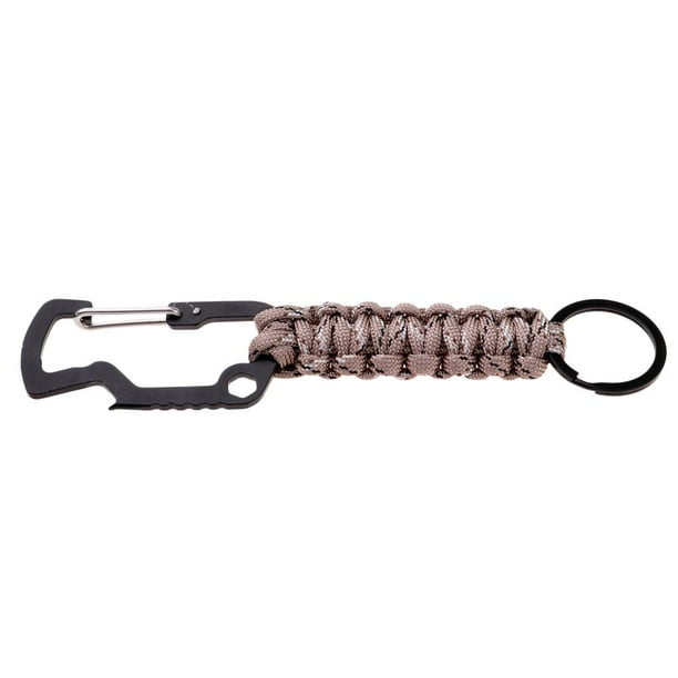 Llavero de Paracord trenzado Zulema Molle Gancho a presión