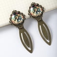 thumbnail image 3 of Elephant Book Marks: Vintage Copper-Colored Lace Bookmarks - Stainless Steel Material - Gifts for Readers and Book Lovers - Set of 2 Bookmarks, 3 of 5