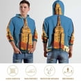 thumbnail image 5 of POBUDS Hoodie, Regular Fit Sporty Pullover Hooded Sweatshirt for Men Women Tr3kdq1h L, 5 of 6