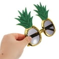 thumbnail image 4 of WHAMVOX 2pcs Summer Beach Party Pineapple Glasses Cute Fruit Sunglasses Fruit Shape Glasses For Hawaiian Luau And Pool Party Decorations, 4 of 8