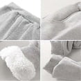 thumbnail image 3 of Pantalones deportivos para mujer con forro polar, suaves, cálidos, deportivos, con cordón y bolsillos., 3 of 3