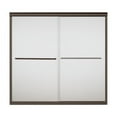 thumbnail image 2 of Sterling 5425-59DR-G03 Finesse 54.625"-59.625"W x 55.5"H Frameless Sliding Bathtub Door, Available in Various Colors, 2 of 3
