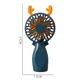 thumbnail image 2 of Mini ventilador de mano portátil o ventilador de escritorio pequeño personal Recargable, regalo ideal para niños, viajes Jormftte CPB-DE-WX573-6, 2 of 5