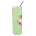 thumbnail image 2 of Carolines Treasures CK4277TBL20 Beagle Green Flowers Stainless Steel 20 oz Skinny Tumbler 20 oz multicolor, 2 of 4