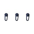thumbnail image 4 of Youkk Multifunctional Hiking Carabiner Lightweight For Outdoor Adventures Durable And Functional Aluminum black 3Set, 4 of 6