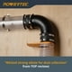 thumbnail image 2 of Hardware Tubing POWERTEC 70105V, conector de codo ABS 90° de 4 pulgadas, 2 of 6