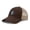 Brown Khaki, variant on Richardson Soft Mesh Cap Hat Embroidered Autism Puzzle Embroidery Trucker Hats for Men & Women Cotton Brown Khaki Design Only