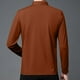 thumbnail image 4 of pstuiky Camisas suaves de manga larga para hombre, Camisa/top informal de manga larga con solapa a cuadros para hombre, moda de primavera e invierno Tops de hombre s, 4 of 5