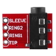 thumbnail image 3 of TRRS 3.5mm Jack Breakout Board Headphone Video Audio MP3 Professional Connector Module, 3 of 6
