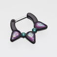 thumbnail image 3 of Colorline Opal Sparkle Trident Septum Clicker, 3 of 3