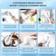 thumbnail image 2 of Cepillo de limpieza eléctrico Cepillo de limpieza multifuncional giratorio eléctrico con 5 cabezales de mano inalámbrico para cocina, baño, pared, ventana, azulejo, piso, bañera, limpieza de Maboto  Cepillo de limpieza eléctrico, 2 of 5