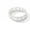 Silver, variant on Cuban Chain Ring Plating Real Gold Trend Men's Ring
