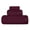 Burgundy, variant on BELIZZI HOME 100% Premium Cotton 2 Pack Oversized Bath Towel Set 28x55 inches, Large Bath Towels, Ultra Absorbant Compact Quickdry & Lightweight Towel, Ideal for Gym Travel Camp Pool - Black