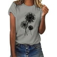 thumbnail image 2 of Breathable Linen Tops for Women Beach Vacation Flowy Summer Outfit, 2 of 4