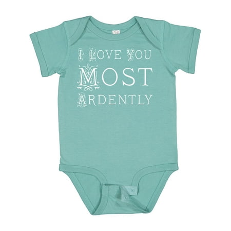 

Inktastic I Love You Most Ardently Austen Gift Baby Girl Bodysuit