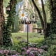 thumbnail image 5 of Flower Bicycle Iron Art Floor Insert Outdoor Courtyard Decoration Light Iron Art Insert Decoration, 5 of 9