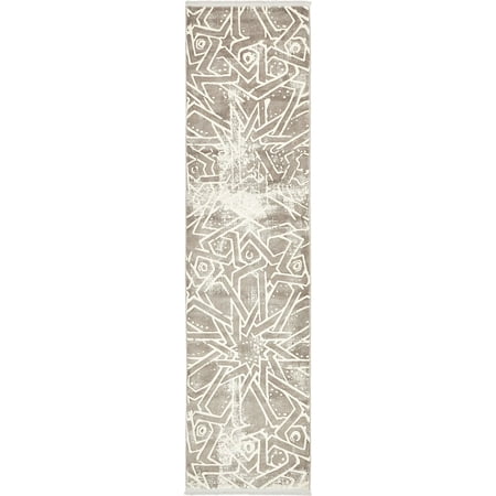 Contemporary Classique Collection Area Rug in Ash Color and Rectangle, Round, Runner Shape