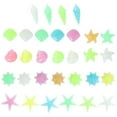 thumbnail image 1 of 100pcs Colorful Decorative Pebbles, Luminous Gravels Glow In The Dark, 1 of 5