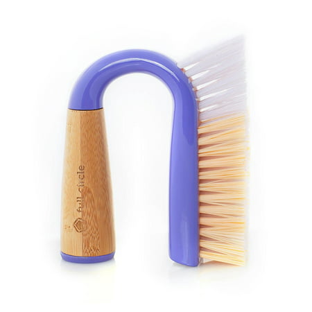 Grunge Buster Grout & Tile Scrub Brush, Purple, Tough bristles for grout, soft for tile By Full