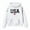 White, variant on KHONTS Girls Hoodies Sweatshirts Long Sleeve Letter Printed Pullover Hooded Casual Outfits for Kids Daily Wear Outdoor Activities,Sizes 3-14 Years