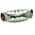 thumbnail image 1 of Gato Plegable Crackle Tunnel Pet Interactive Puppy Tube Kitten Play Toy Hides Verde Yuyangstore Juguete del túnel del gato, 1 of 8