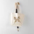 thumbnail image 5 of CafePress - Golden Butterfly Tote Bag - Unisex Canvas Tote Bag, Beige, 1-Piece, 5 of 7